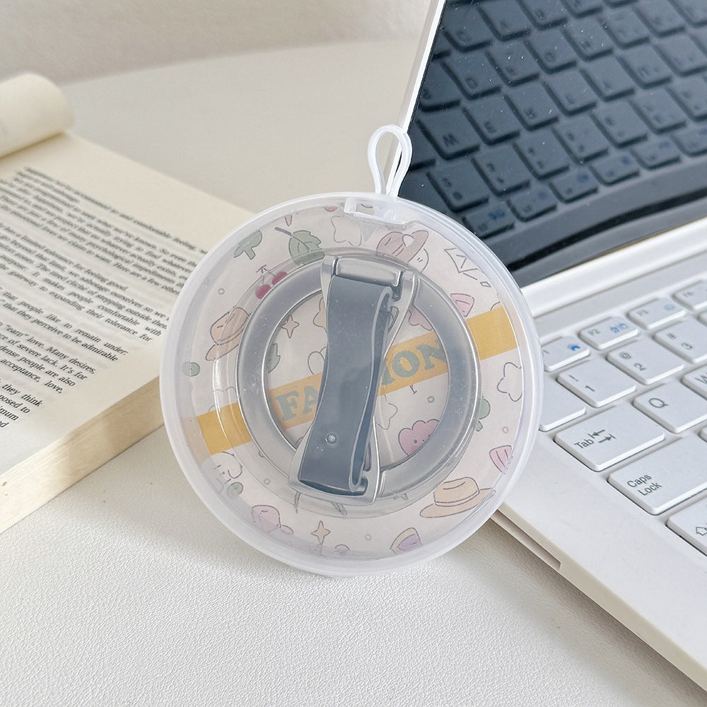 Secure ID holder with retractable strap Kalsten