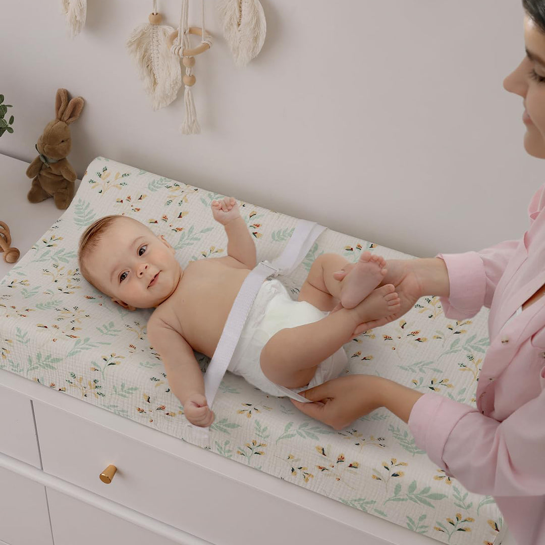 Soft Muslin Baby Changing Pad kalsten