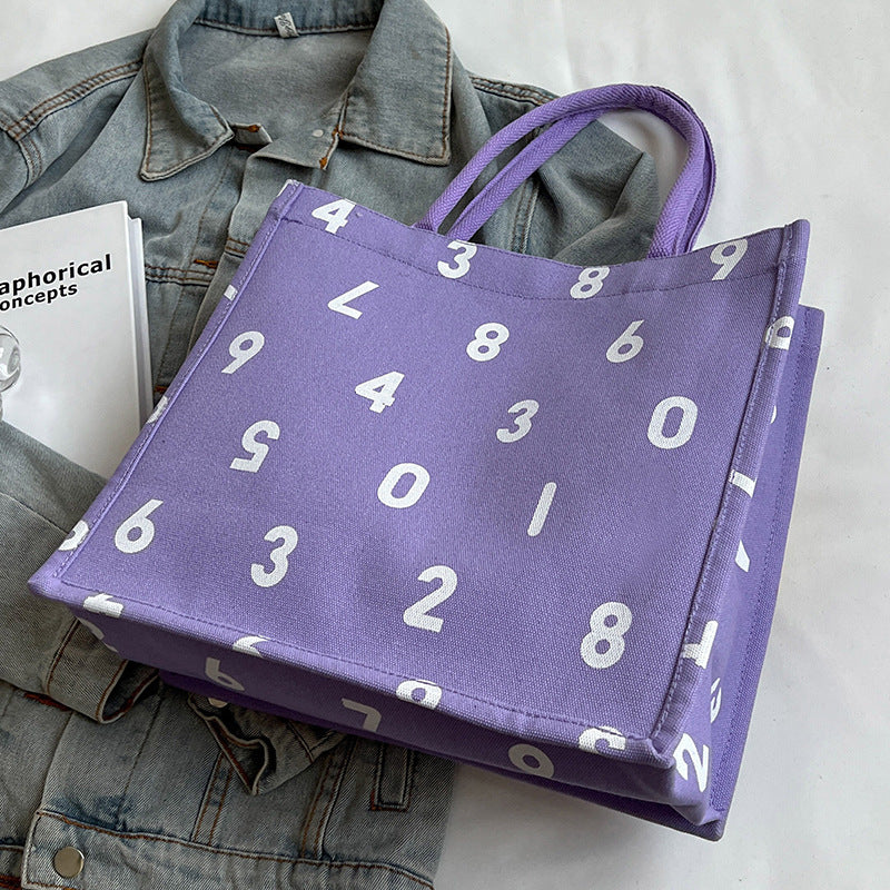 Casual Canvas Shopper Bag