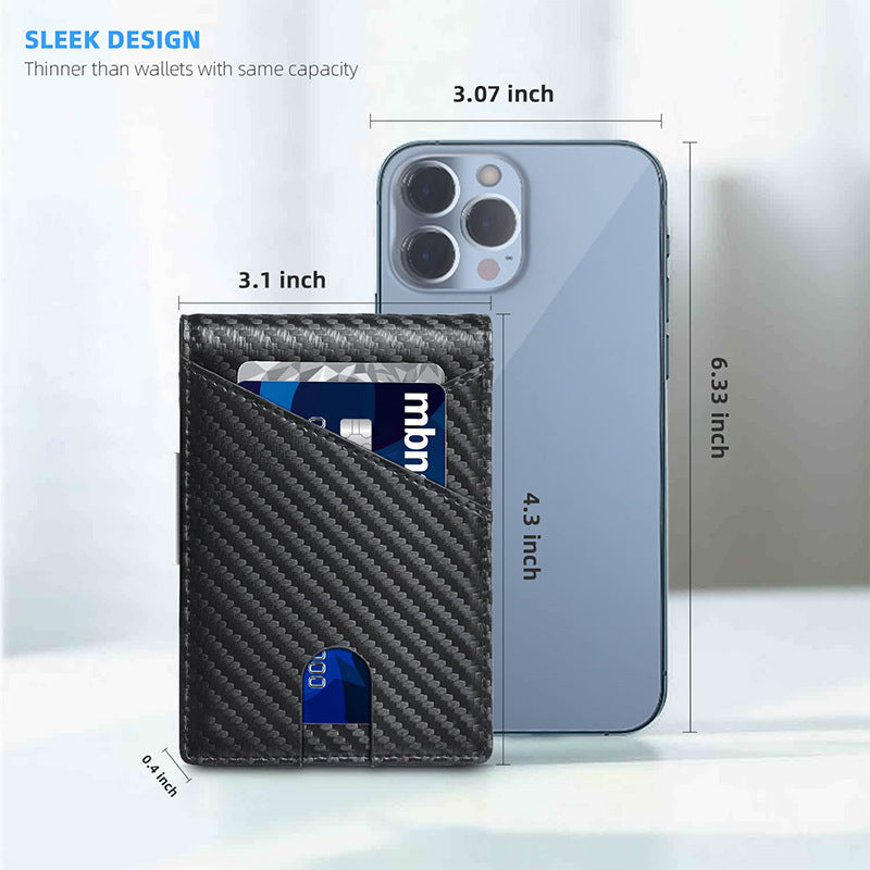 Carbon Fiber Slim Cardholder Kalsten