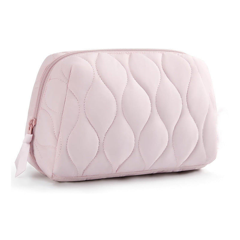 Quilted Cosmetic Pouch