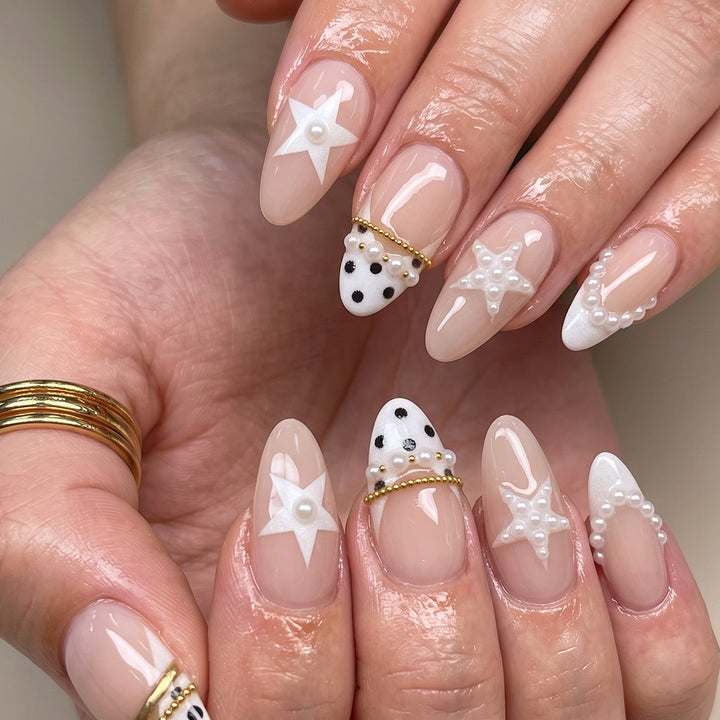 Premium Decorative Press-On Nail Set