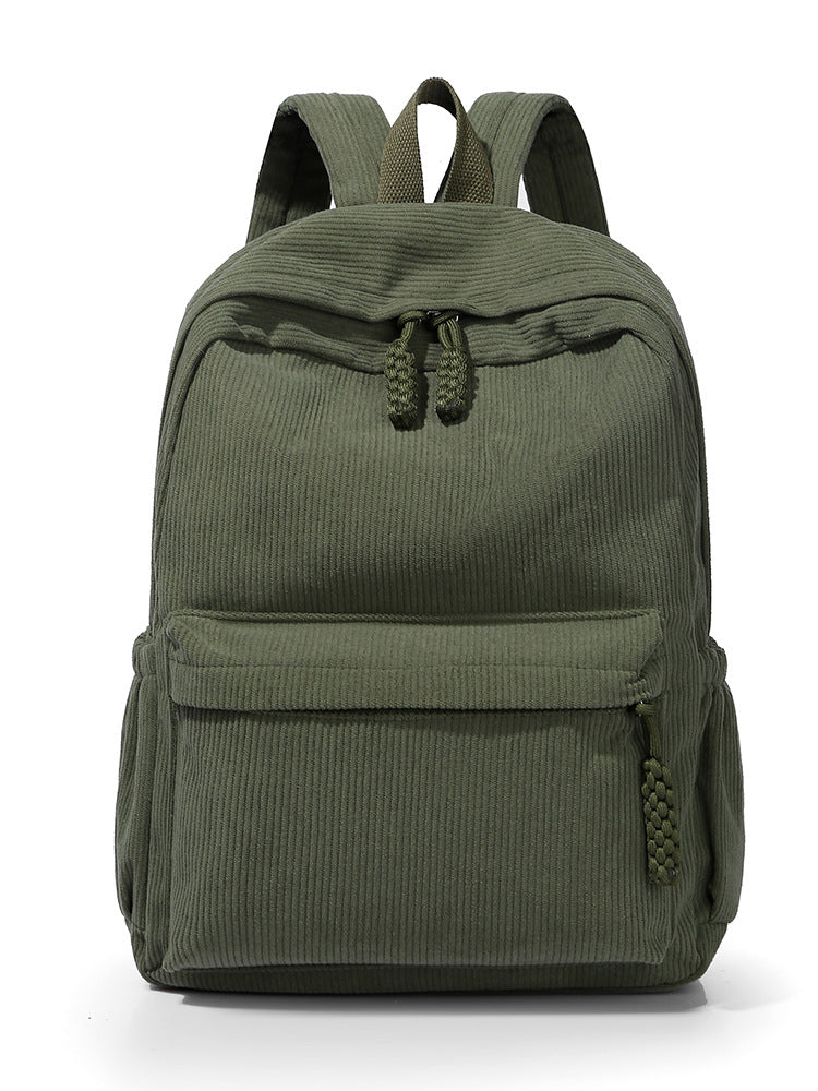Textured Fabric Multi-Compartment Backpack Kalsten