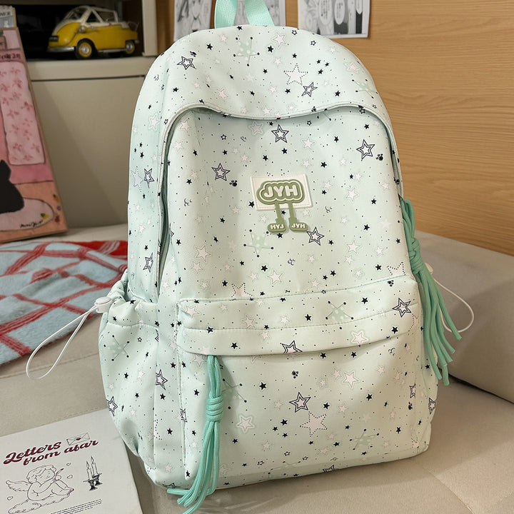 Stylish Star-Printed Backpack Kalsten 1791205440