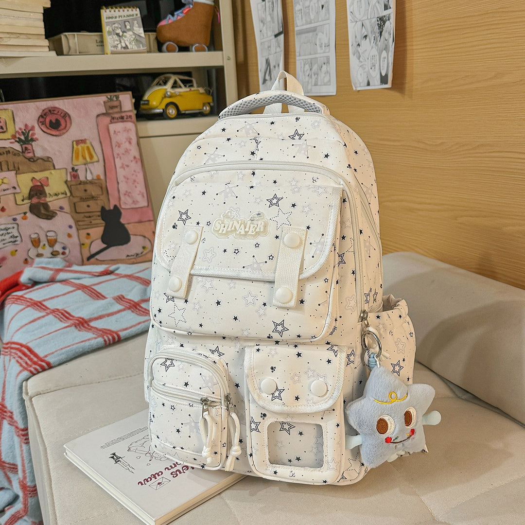 Stylish Star-Patterned Backpack Kalsten