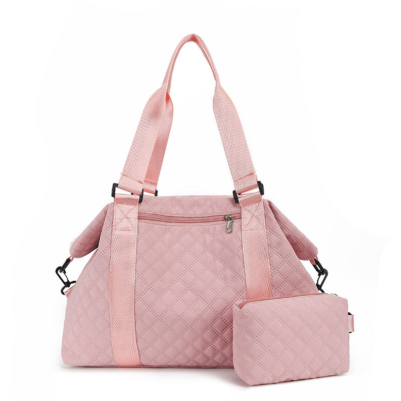Multi-Functional Quilted Travel Duffle Bag Kalsten