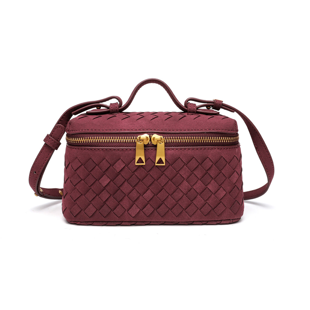 Textured Woven Crossbody Bag Kalsten