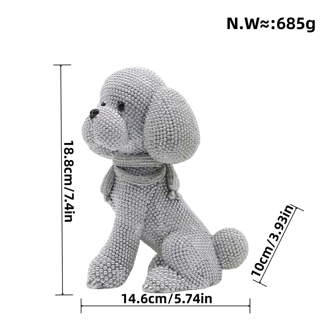 Decorative dog figure in modern design Kalsten