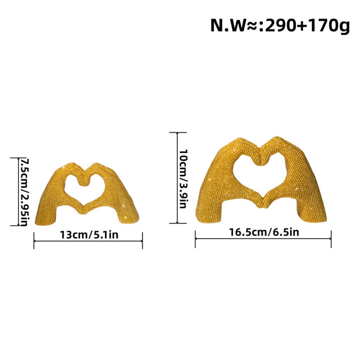 Heart Hand Sculpture Kalsten