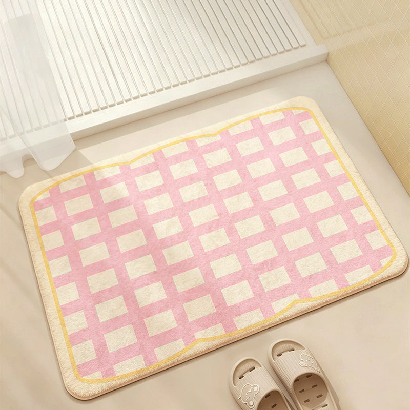 Playful Cartoon-Themed Bathroom Mat Kalsten