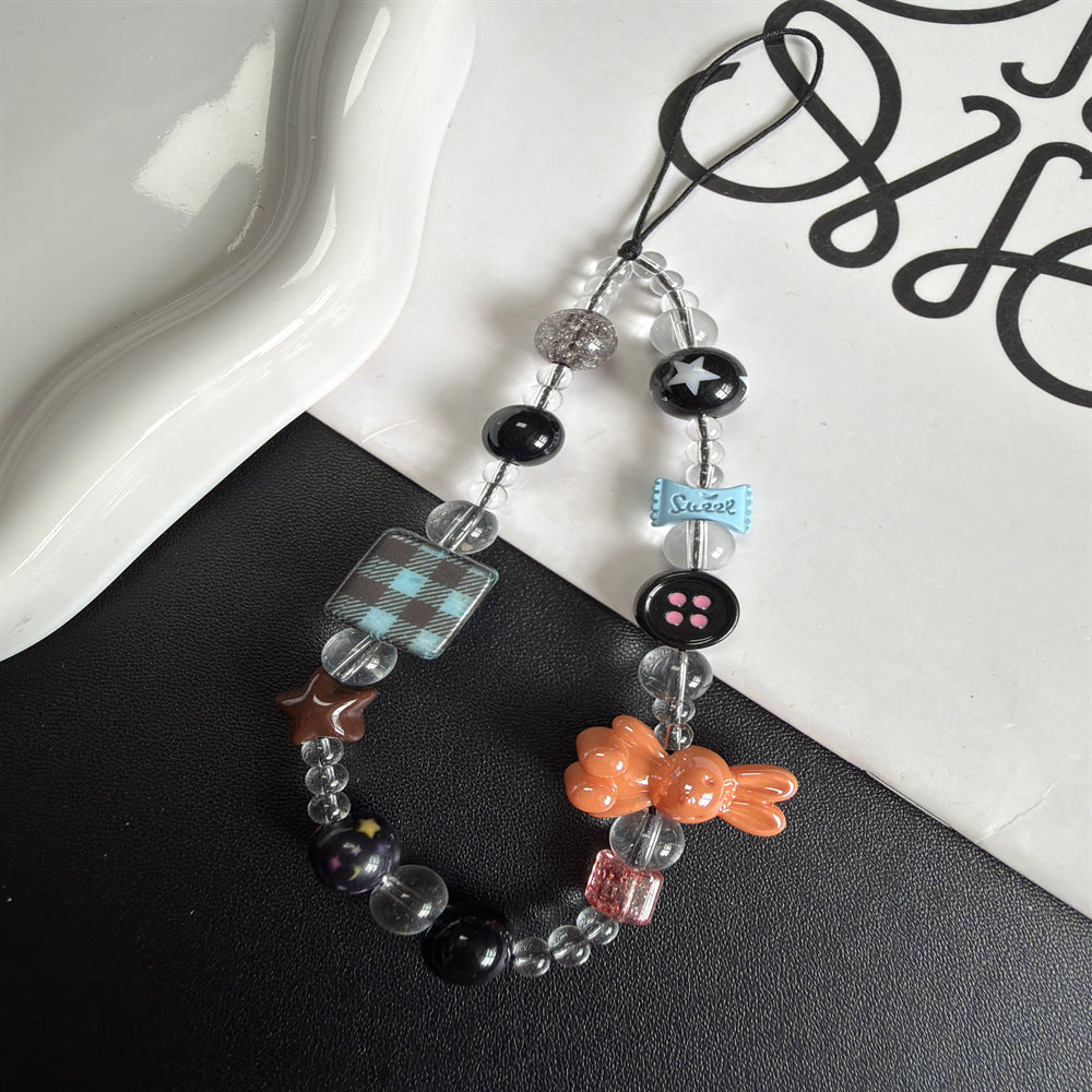 Decorative Beaded Charm Keychain Kalsten 1790135076
