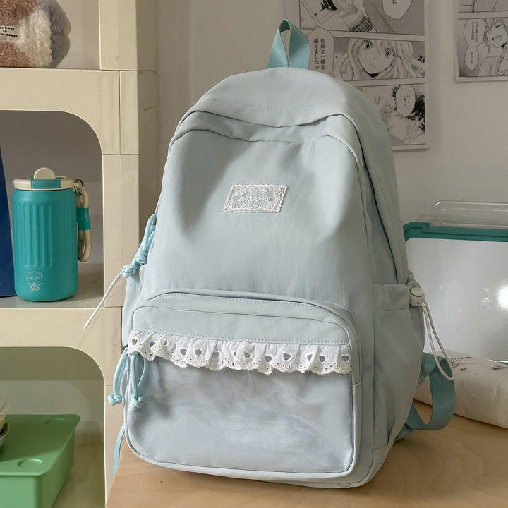 Stylish Ruffled Backpack Kalsten