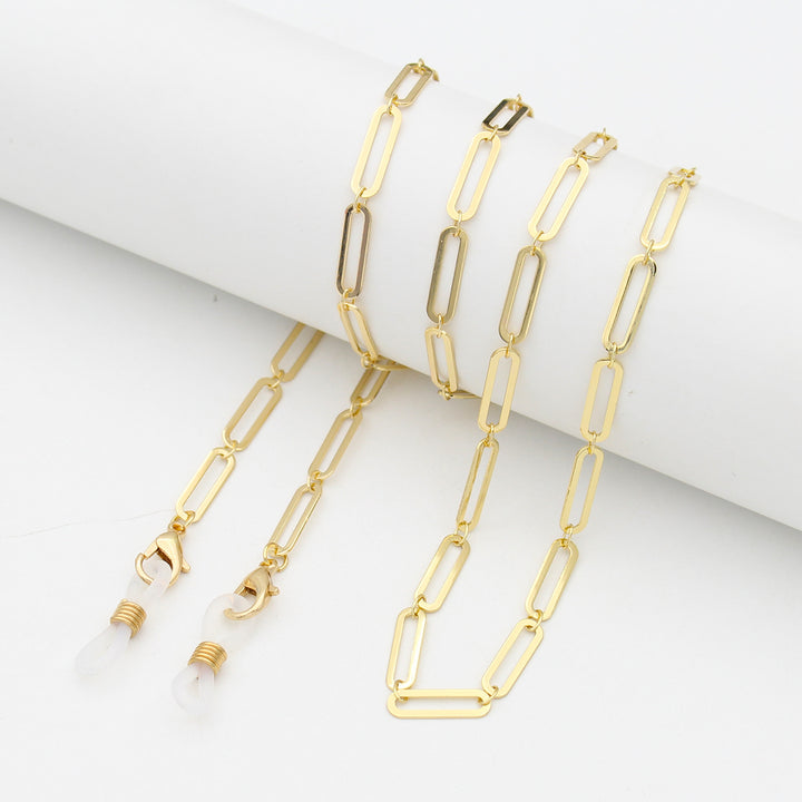 Elegant Pearl Chain Eyewear Holder Kalsten