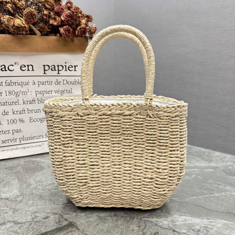 Playful Rattan Handbag Kalsten