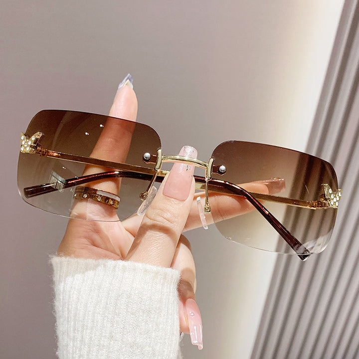 Women's fashion sunglasses with unique frame and luxurious accents Kalsten