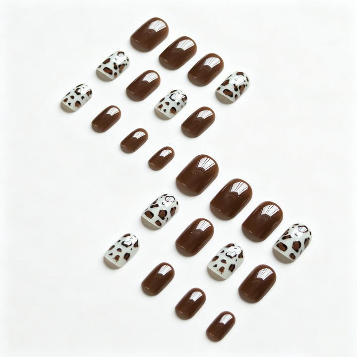 Leopard Print Nail Art Kit