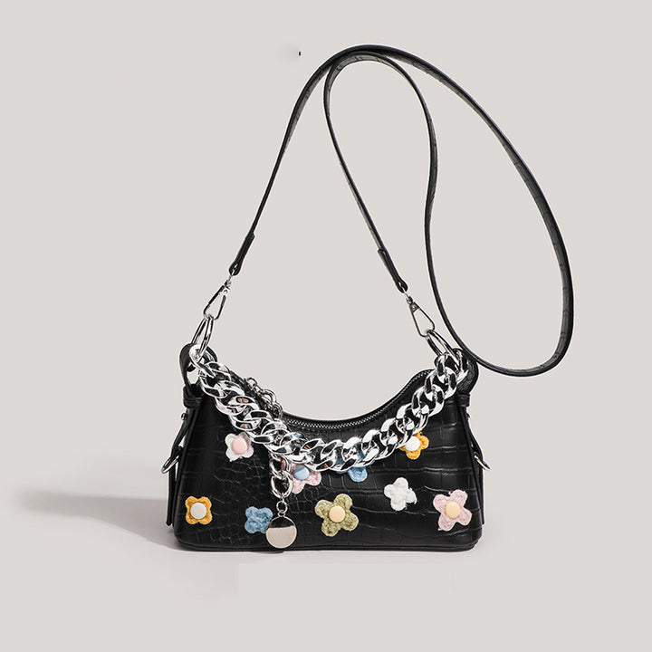 Decorative Chain Strap Handbag Kalsten