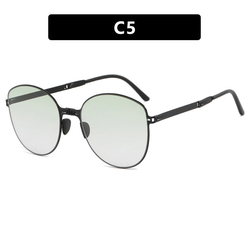 Women's trendy oversized sunglasses in futuristic design Kalsten
