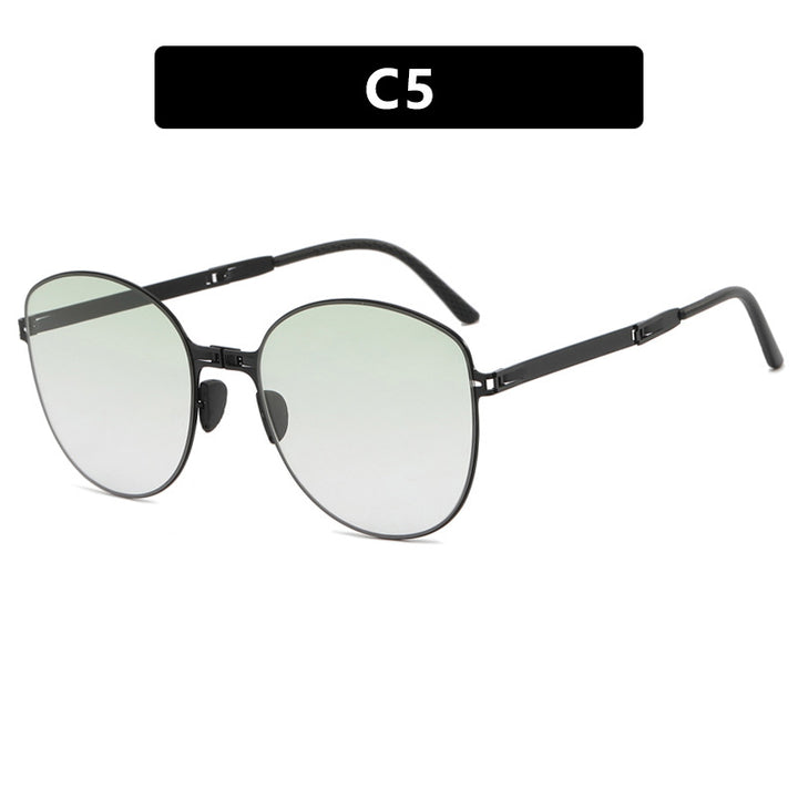 Women's trendy oversized sunglasses in futuristic design Kalsten