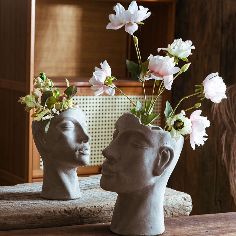 Decorative Sculpture Head Kalsten