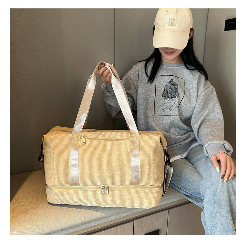 Corduroy Travel Weekender Bag Kalsten