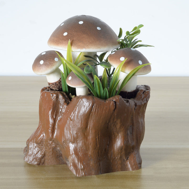 Decorative Mushroom Plant Sculpture