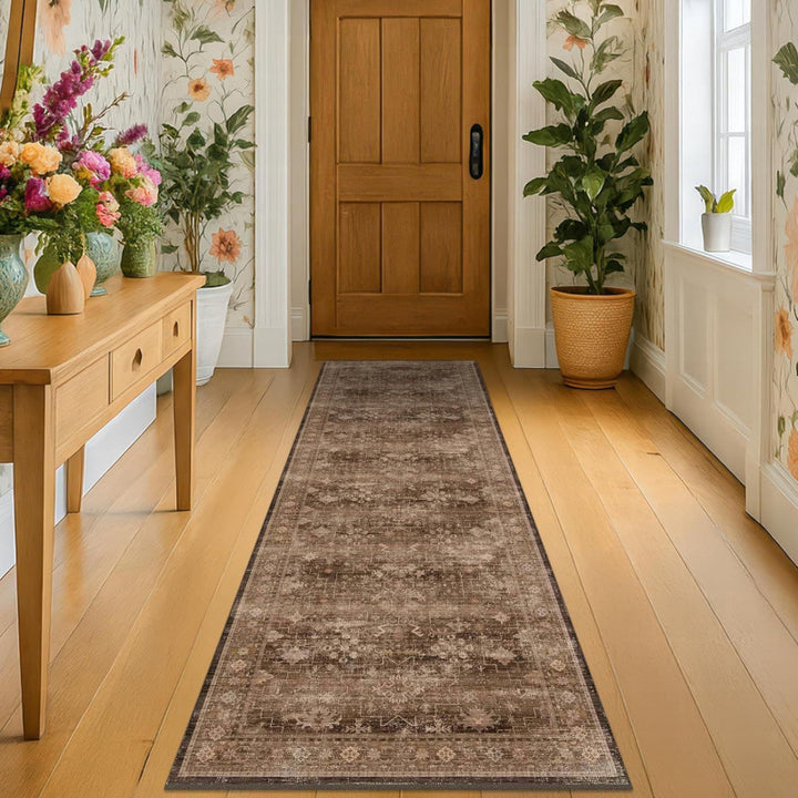Vintage-Inspired Runner Rug