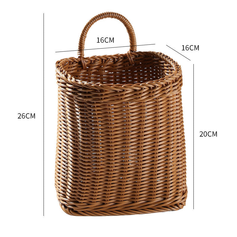 Handcrafted Wicker Storage Bin Kalsten