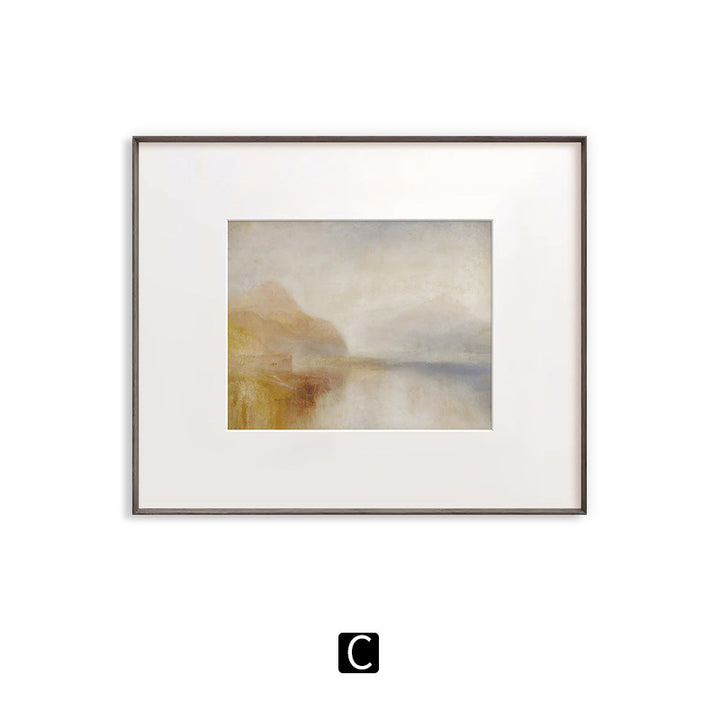 Framed Landscape Canvas Art Print