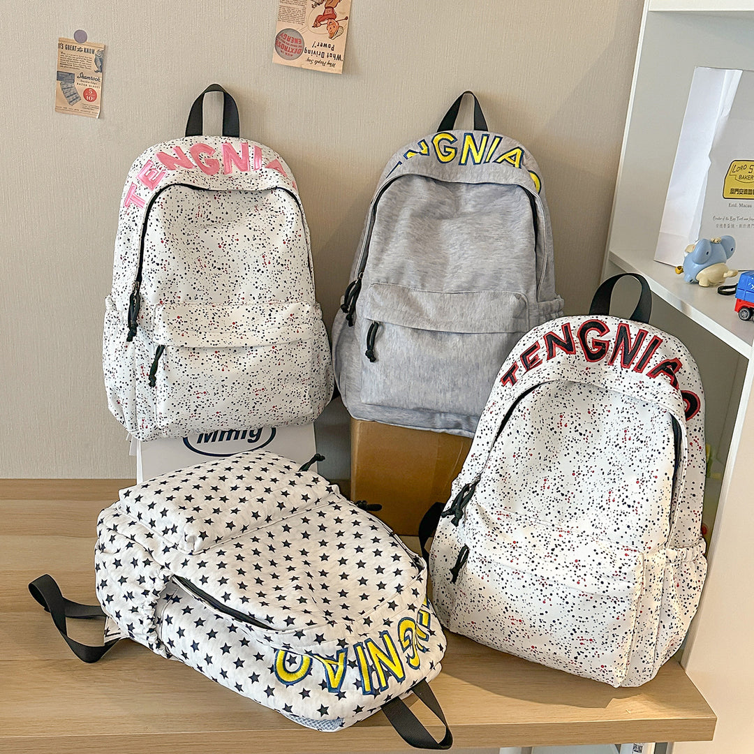 Trendy Graphic-Printed Backpack Kalsten