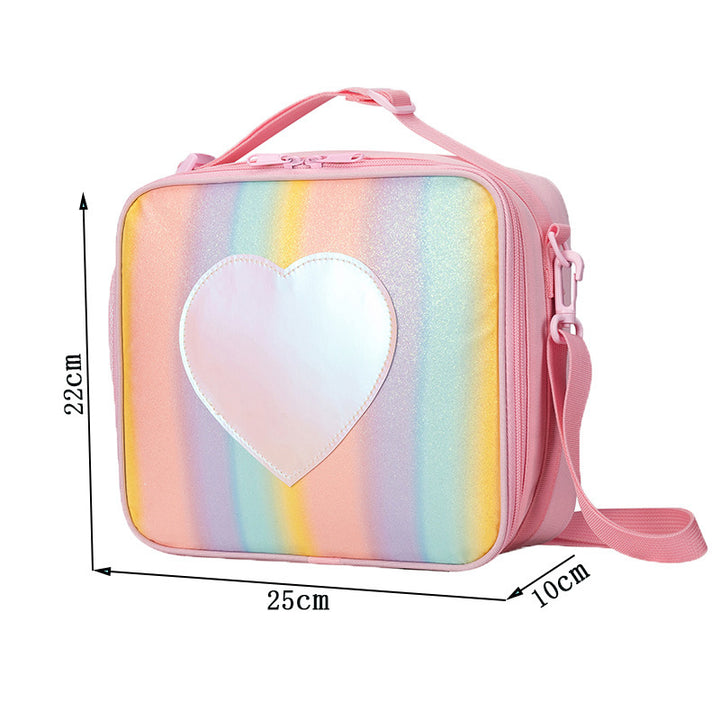 Insulated Rainbow Lunch Bag