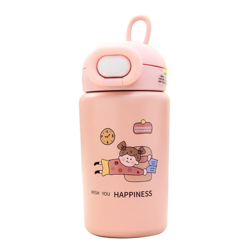 Insulated drinking bottle with practical leak protection and cheerful astronaut design Kalsten