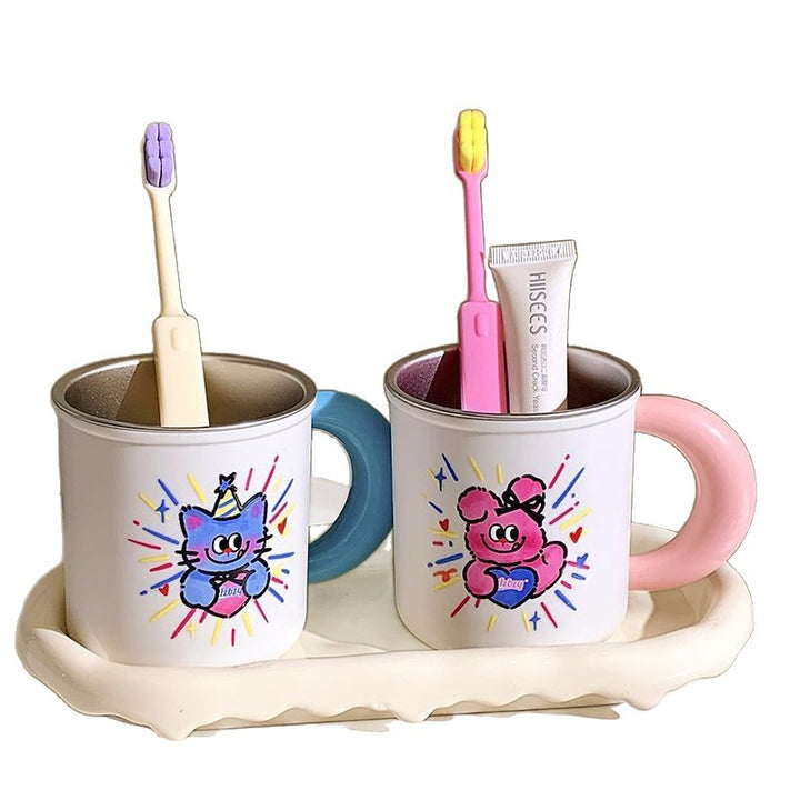 Ceramic mug with playful animal design Kalsten