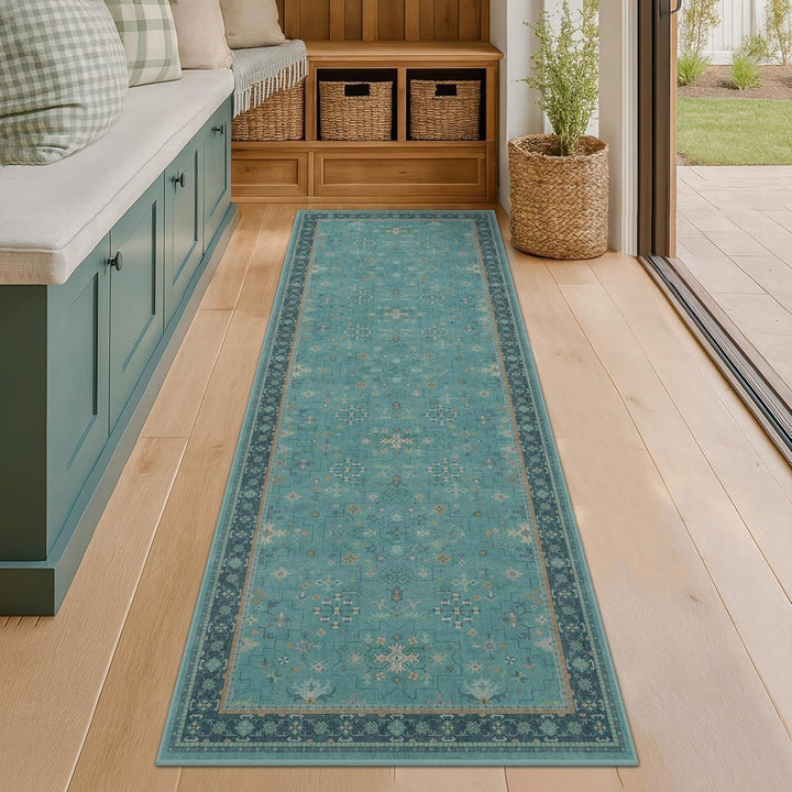 Vintage Floral Runner Carpet Kalsten