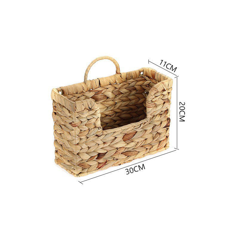 Woven Storage Basket with Handles Kalsten