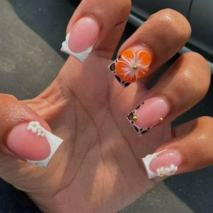 Trendy Ombre Nail Extensions Kalsten