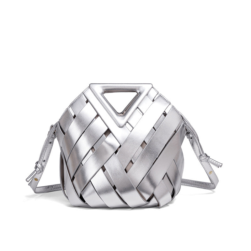 Woven Leather Handbag Kalsten