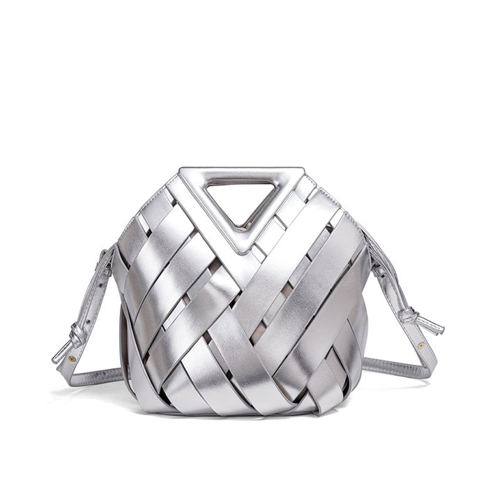 Woven Leather Handbag Kalsten