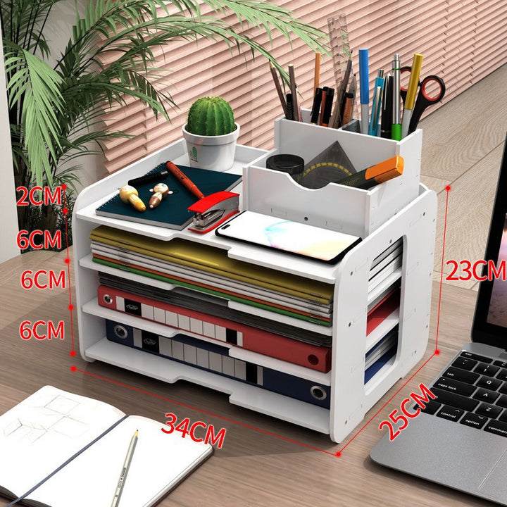 Multi-Tiered Office Desk Organizer