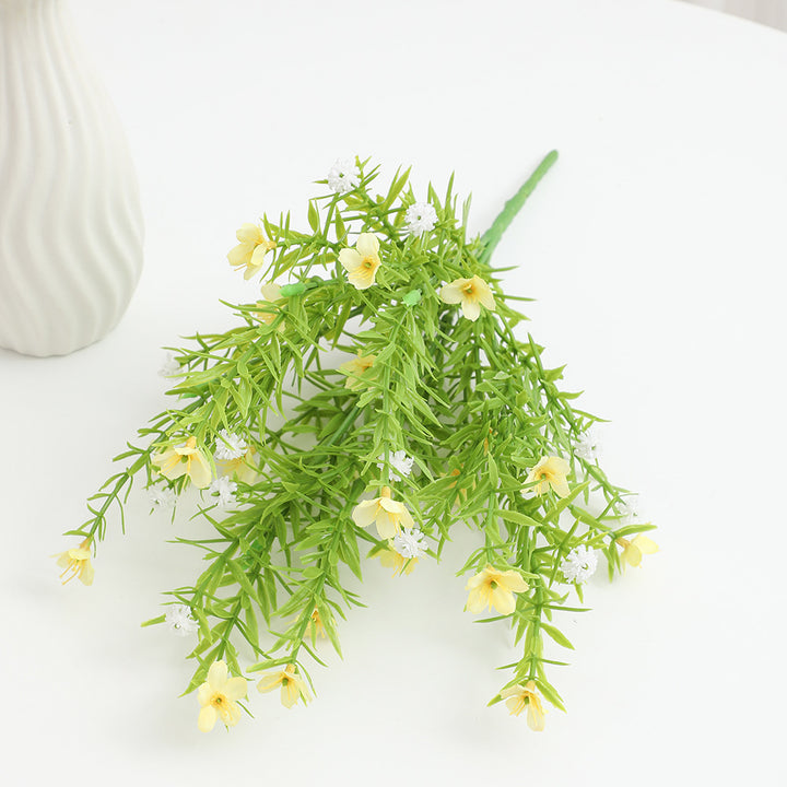 Artificial flower stem with fine blooms
