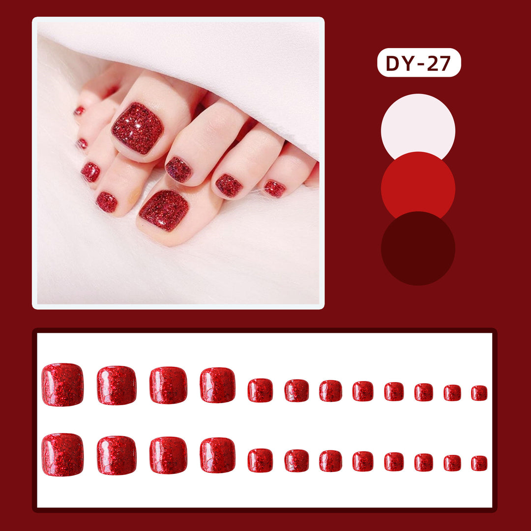 Glittery Nail Set Kalsten