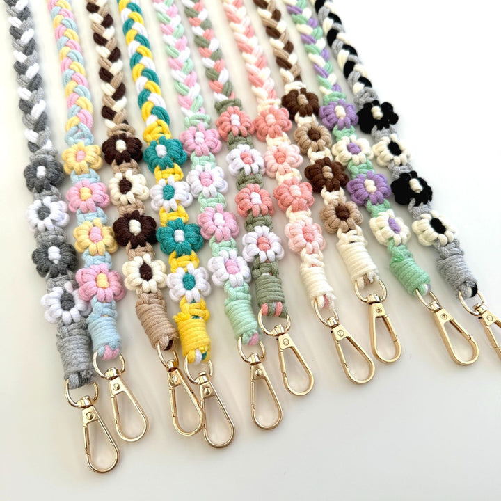 Handmade Macrame Floral Dog Leash Kalsten