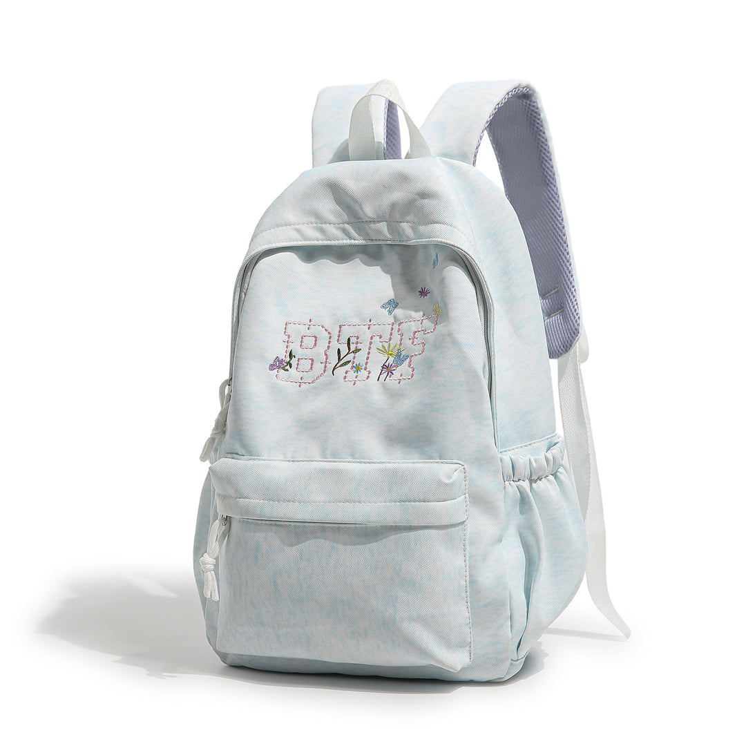 Embroidered Floral Casual Backpack Kalsten