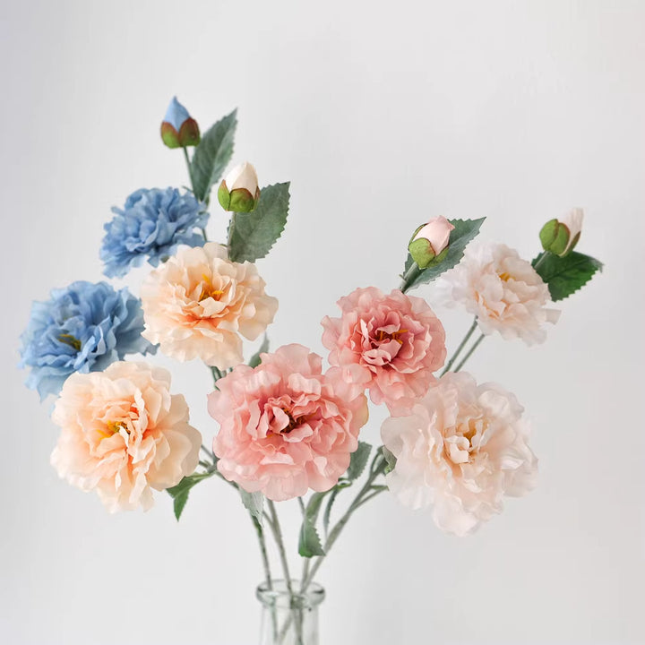 Realistic Peony Flower Stem