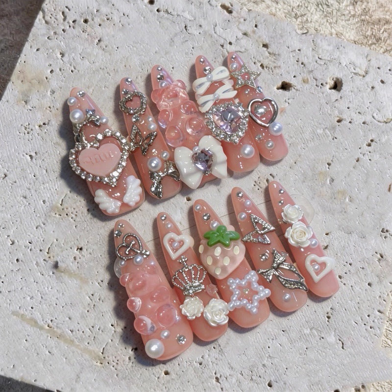 Decorative 3D Nail Art Tips