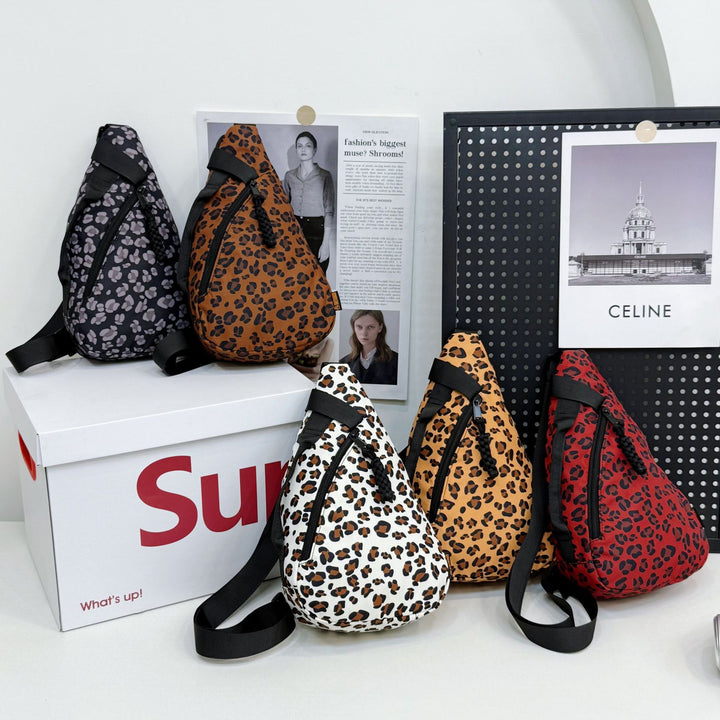 Crossbody bag with leopard print Kalsten