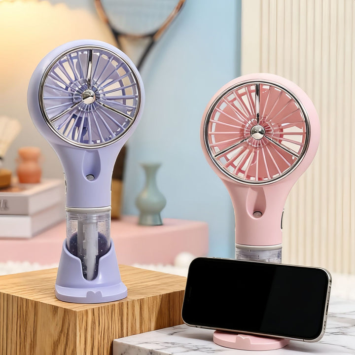 Ladies portable cooling fan with water container Kalsten