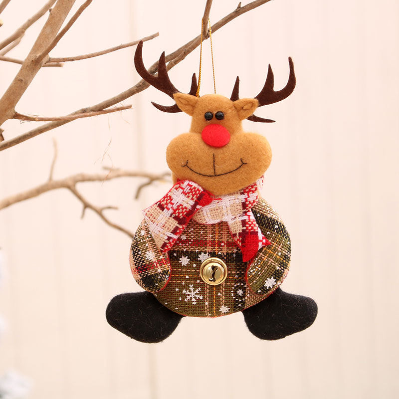 Festive Holiday Snowman Ornament Kalsten