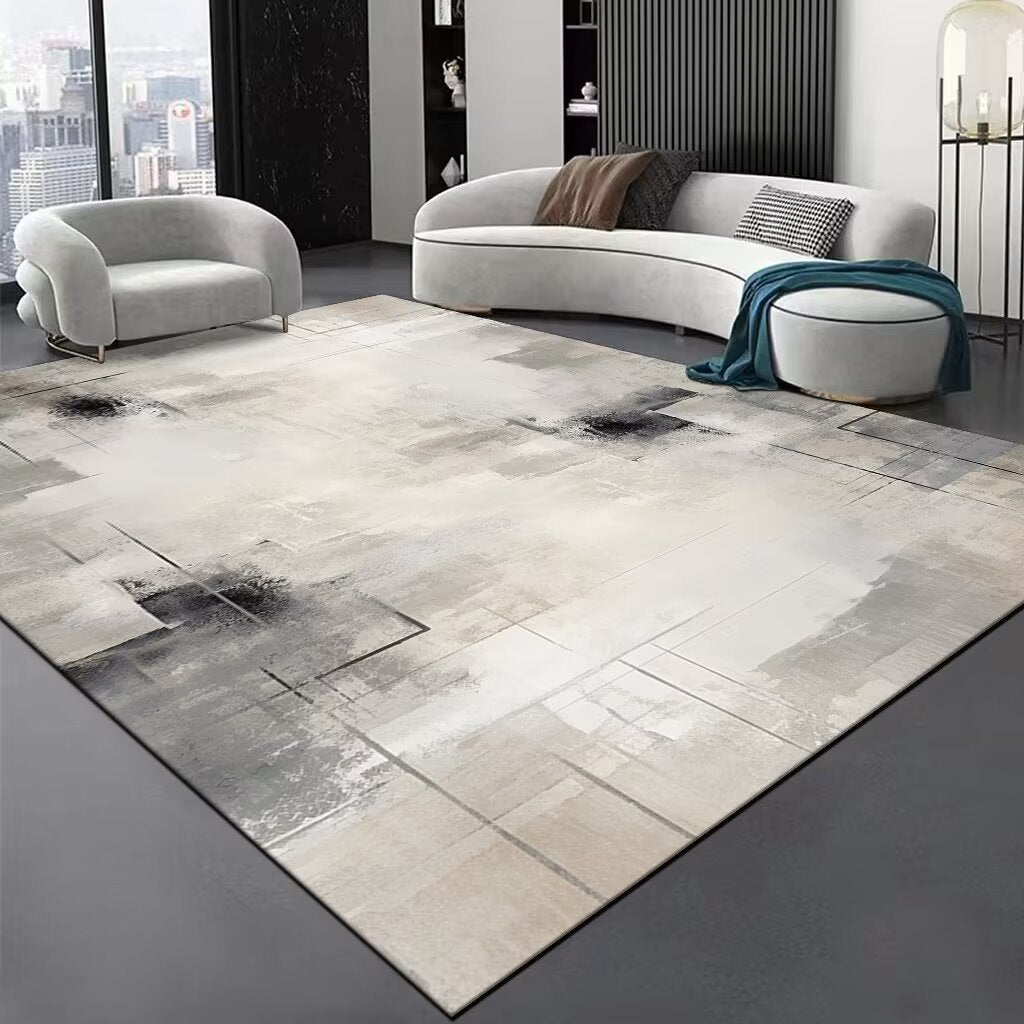Contemporary Wave Pattern Area Rug Kalsten