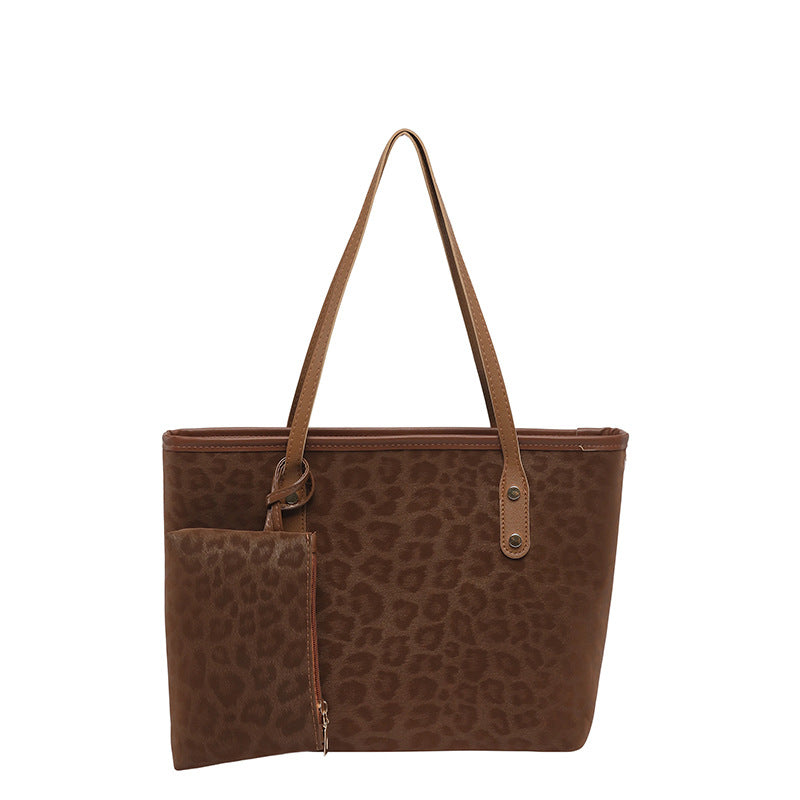 Stylish Leopard Print Tote Bag